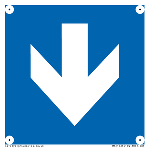 Custom Mandatory: Down arrow